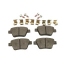 Original FAST BREMSBELÄGE VW CADDY III 03> HINTEN...