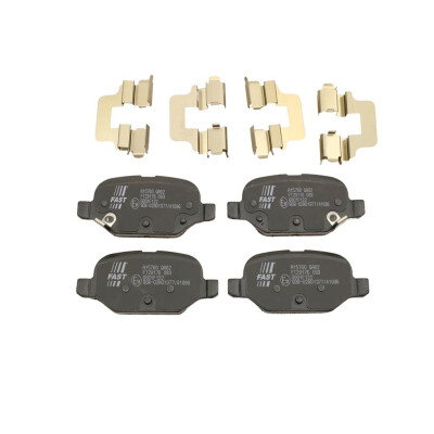 Original FAST BREMSBELÄGE FIAT PANDA 12> HINTEN OHNE SENSOR KFZ Ersatzteil FT29176