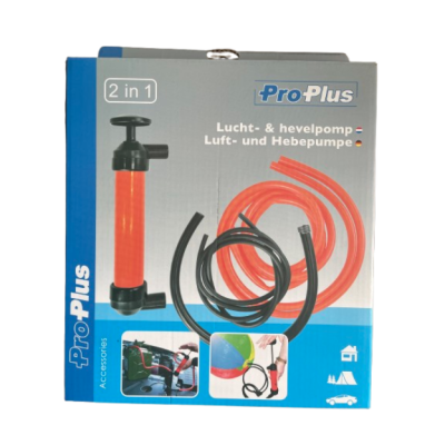 ProPlus Luftpumpe und Hebepumpe multifunktionale 2 in 1 Handpumpe