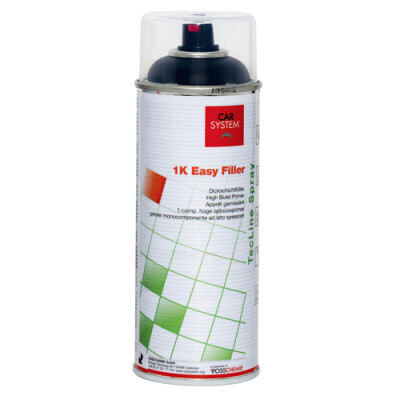 Carsystem 1K EASY FILLER Spray Dickschichtfüller schwarz 400 ml 151.523