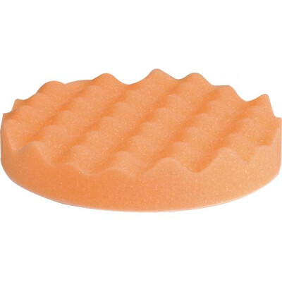 Carsystem Polierschwamm Finish Waffle Pad orange 135 x 25 mm 153.114