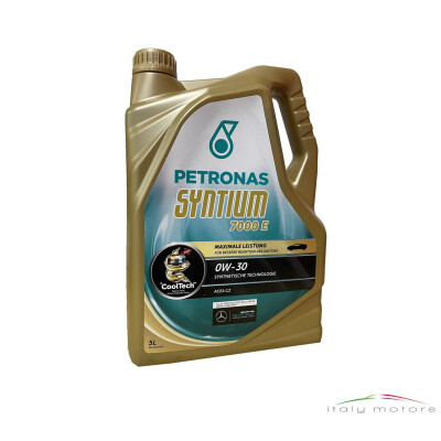 Petronas Syntium Motoröl Öl 7000 E SAE 0W-30 PSA B712312 API SN ACEA C2  5 Liter