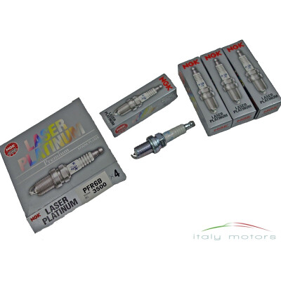 4x Alfa Romeo Lancia  Zündkerze Zündung Satz NGK PFR6B 60810689 60569957