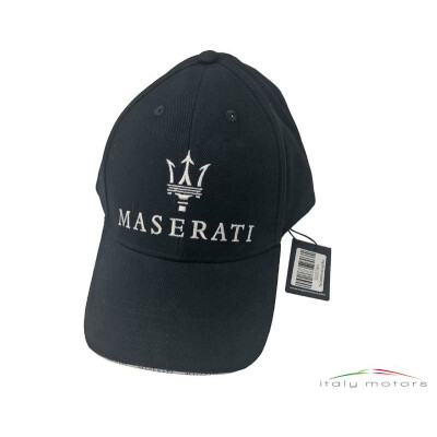 Original Maserati Mütze Cap Baseballcap dunkelblau 920007664