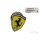 Original Ferrari Scudetto Anstecknadel Schield Pferd Emblem Pin Logo 95991630