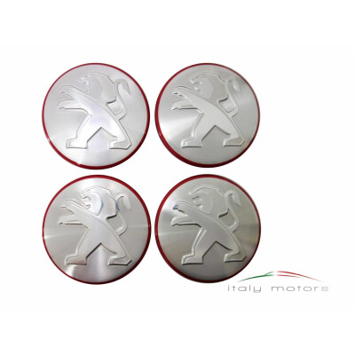 Original Peugeot Radnabendeckel Set Naben Kappe Radnabe...