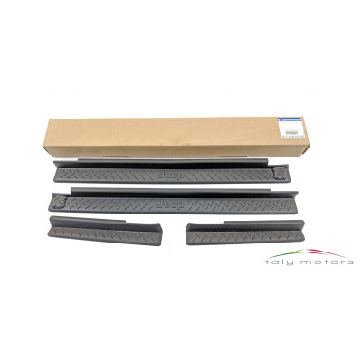 Original Mopar Jeep Wrangler Einstiegsleisten Schwarz Kuststoff Set 82210106AB