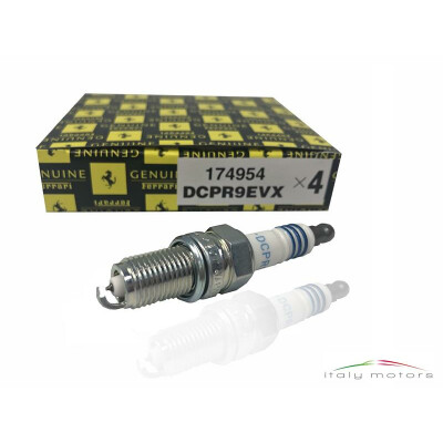 Original Ferrari 456 550 512 575 612 Zündkerzen Spark Plugs Set 4 Stück 174954