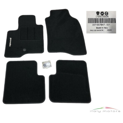Original Fiat Panda 312 319 Veloursfußmatten Fußmatten Automatten Set 71807947