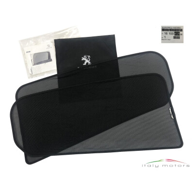 Original Peugeot 308 Serien 2 Sonnenblenden für Hintentürscheibe Satz 1610040980