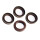 4x Alfa Romeo Lancia Wellendichtring Simmerring 60610985 60812037 60808083