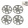 Original Peugeot Radzierkappe Radblende Radkappe Felgendeckel Set 14 Zoll 5416R3
