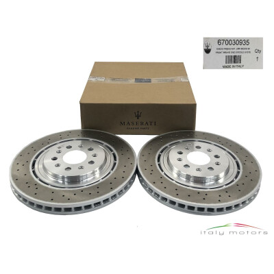 Original Maserati Ghibli QP Bremsscheiben Set Frontachse...