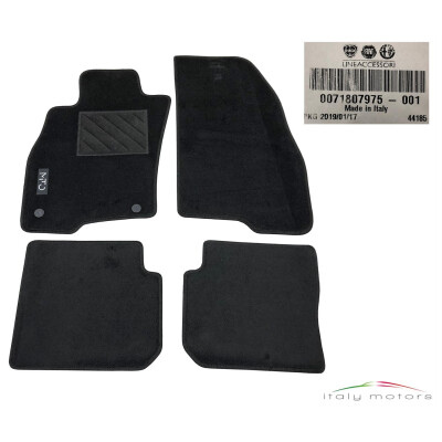 Original Alfa Romeo Mito Velours Fussmatte Fußmatten Set 4 Stück 71807975