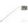 Original Citroen Peugeot Antennenstab Dachantenne Dach Antenne Radio Stab 6561EA